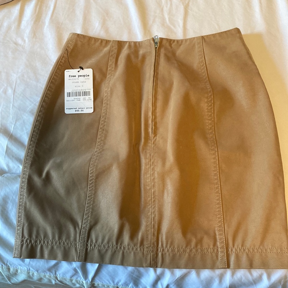 Free people mini skirt